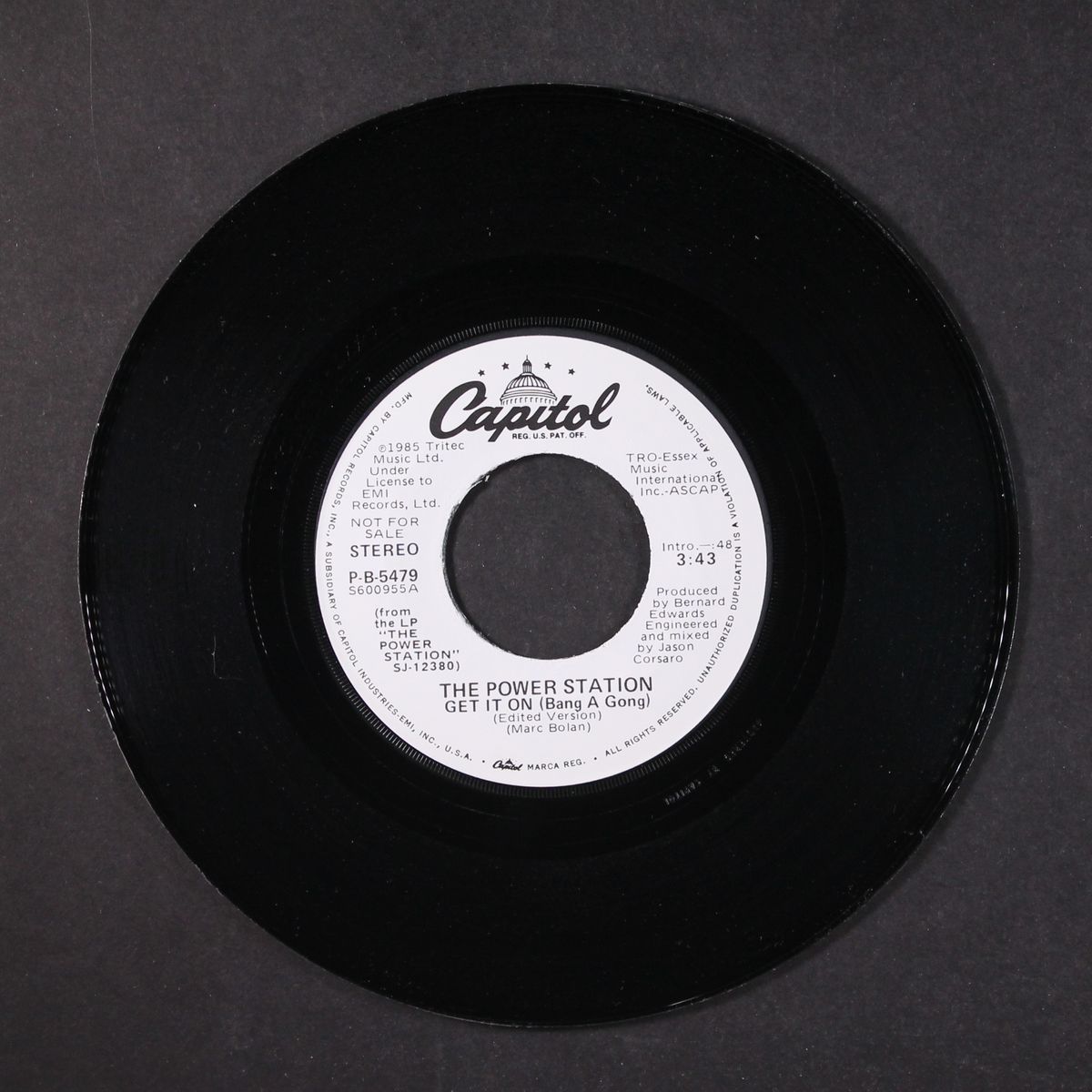 get it on (edited version / same) by POWER STATION