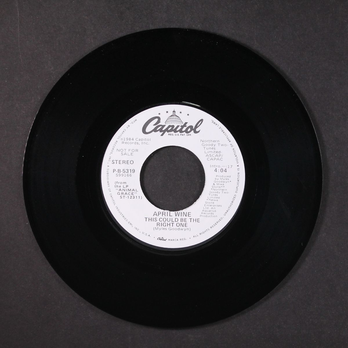 this could be the right one / same by APRIL WINE