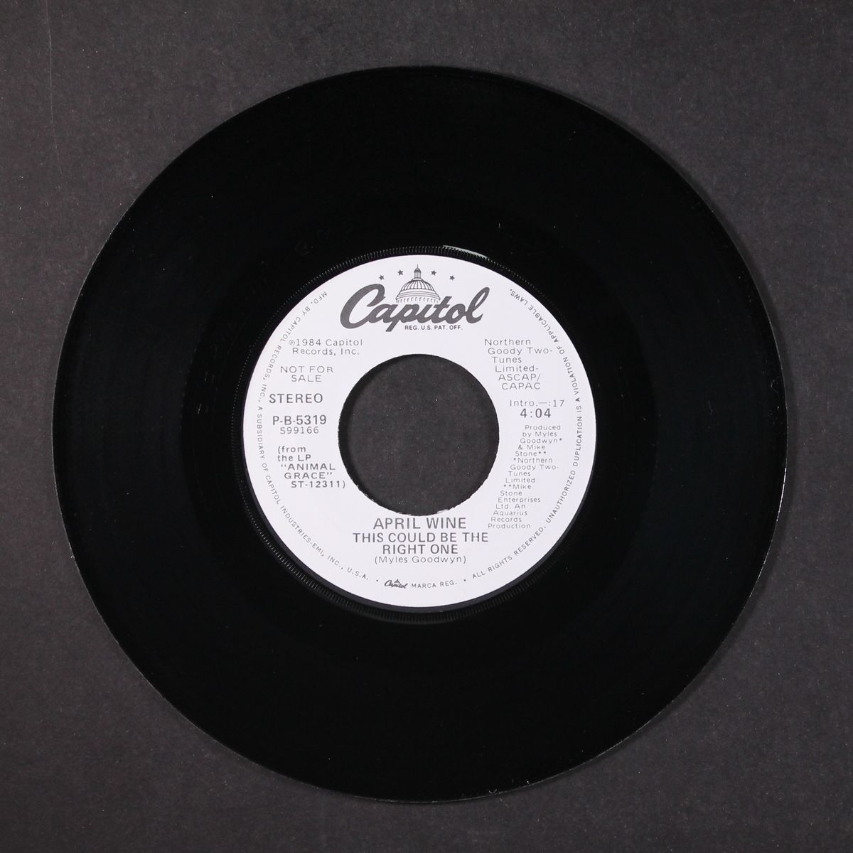 this could be the right one / same by APRIL WINE