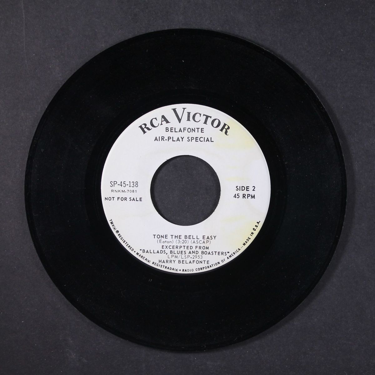 air-play special (back of the bus) by HARRY BELAFONTE