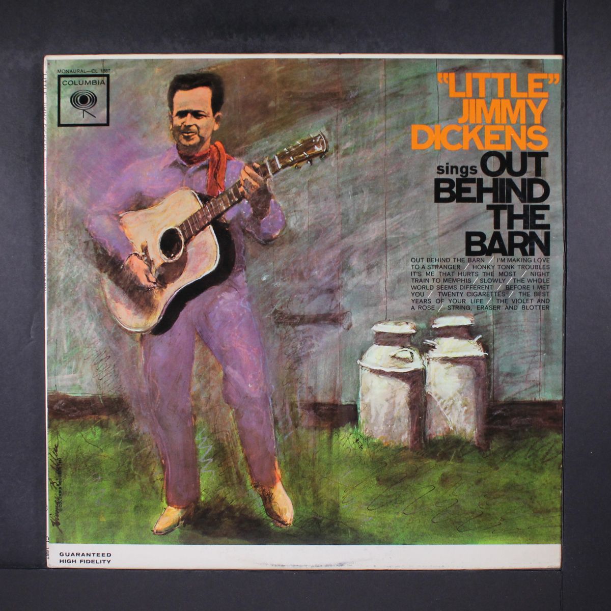 sings out behind the barn by LITTLE JIMMY DICKENS