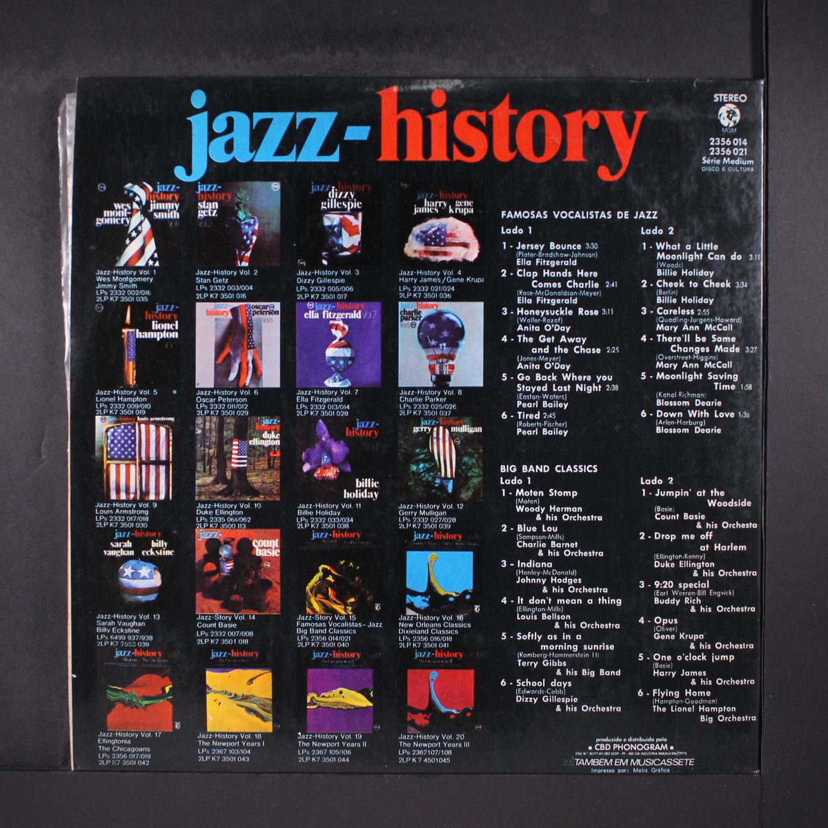 jazz history vol. 15 (big bands / vocalistas famosas) by VARIOUS