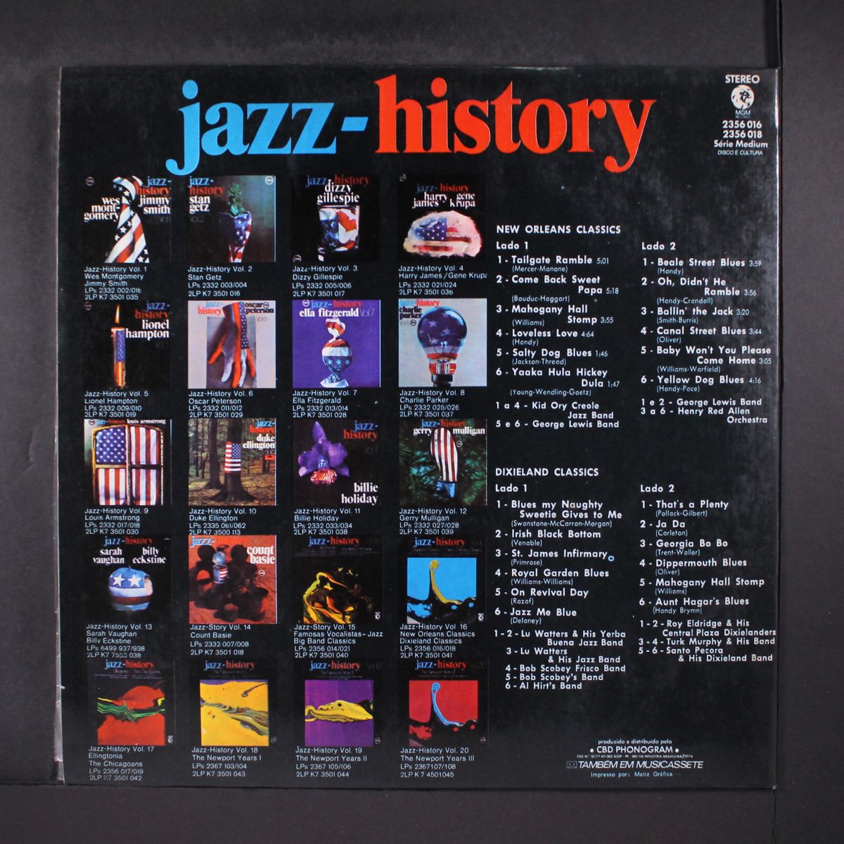 jazz history vol. 16 (dixieland classics / new orleans classics) by VARIOUS