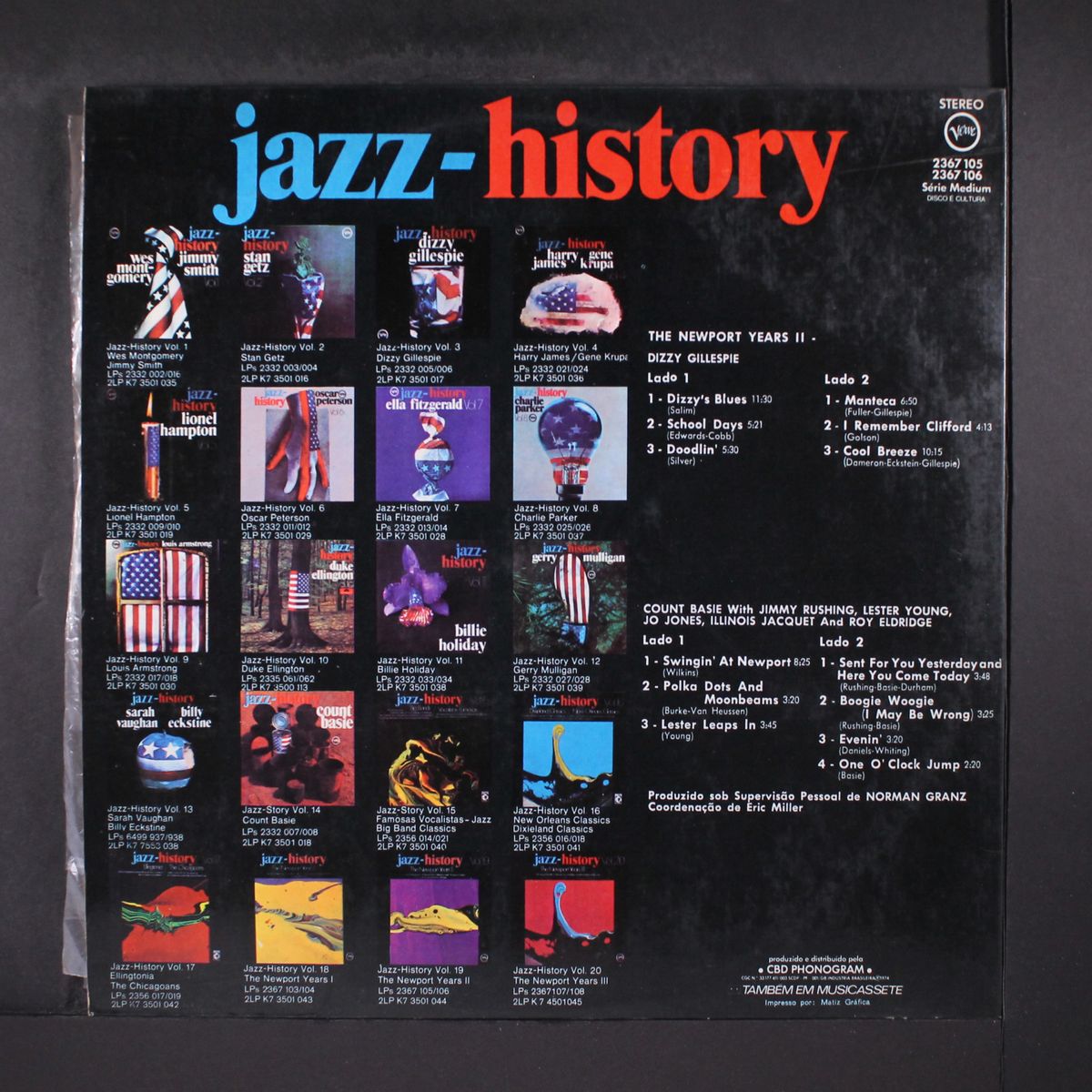 jazz history vol. 19 (the newport years ii) by VARIOUS
