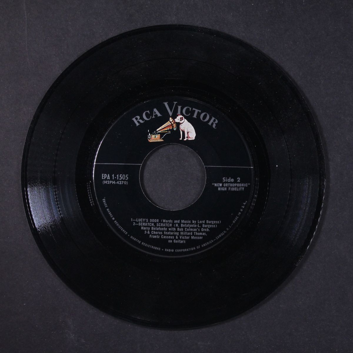 sings of the caribbean by HARRY BELAFONTE