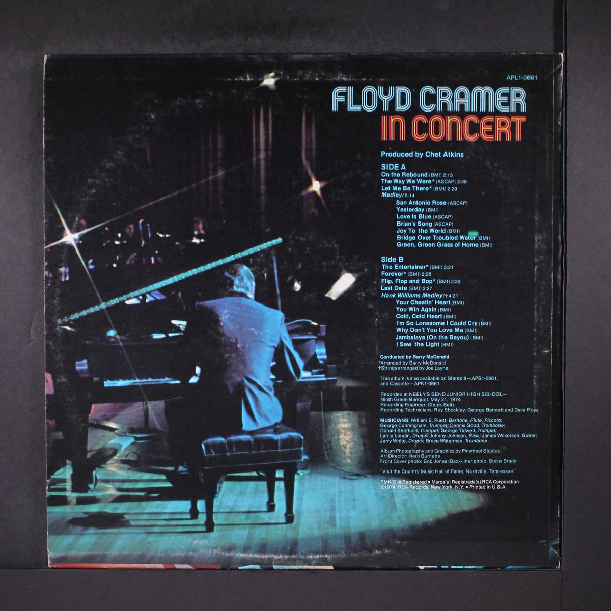 in concert by FLOYD CRAMER