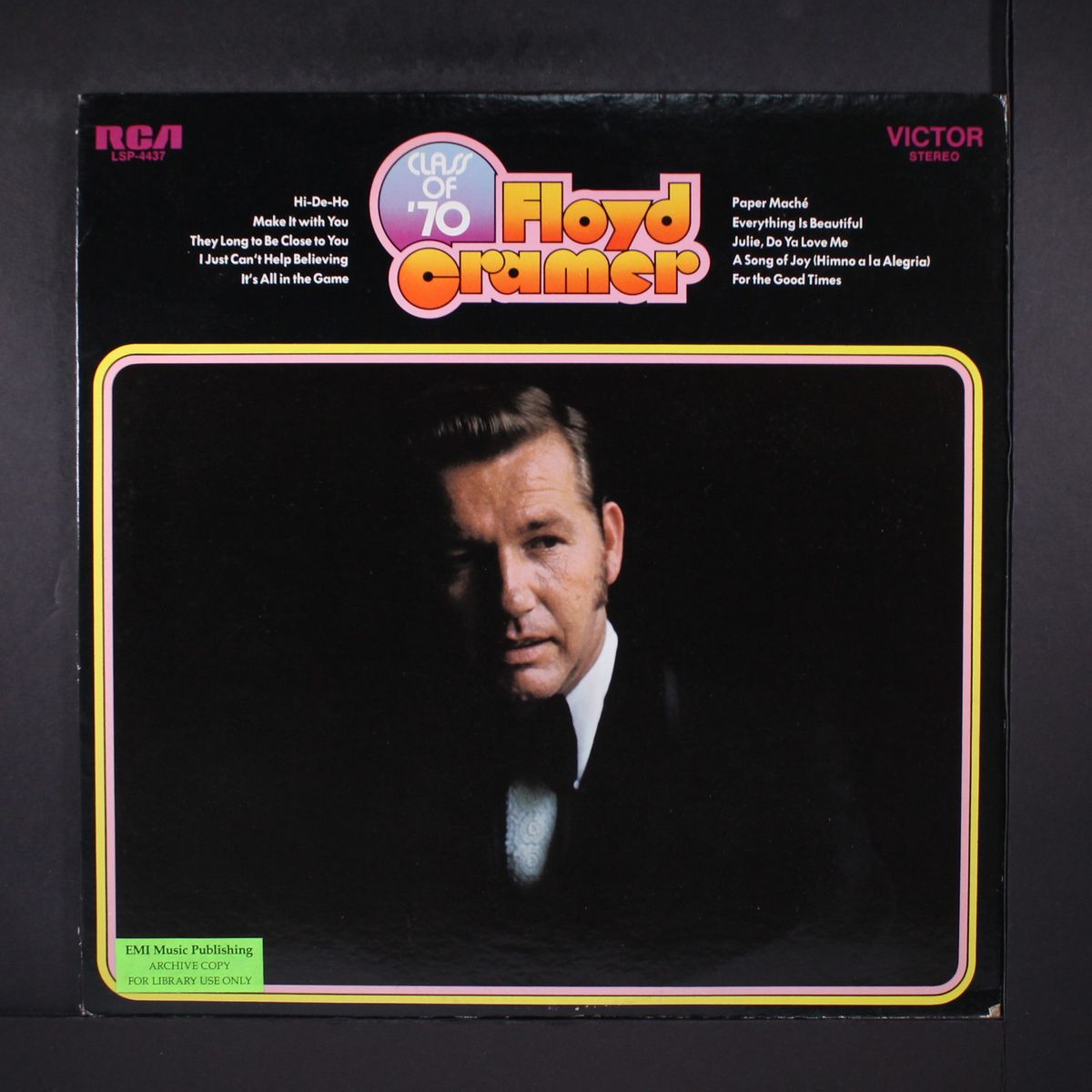 class of '70 by FLOYD CRAMER
