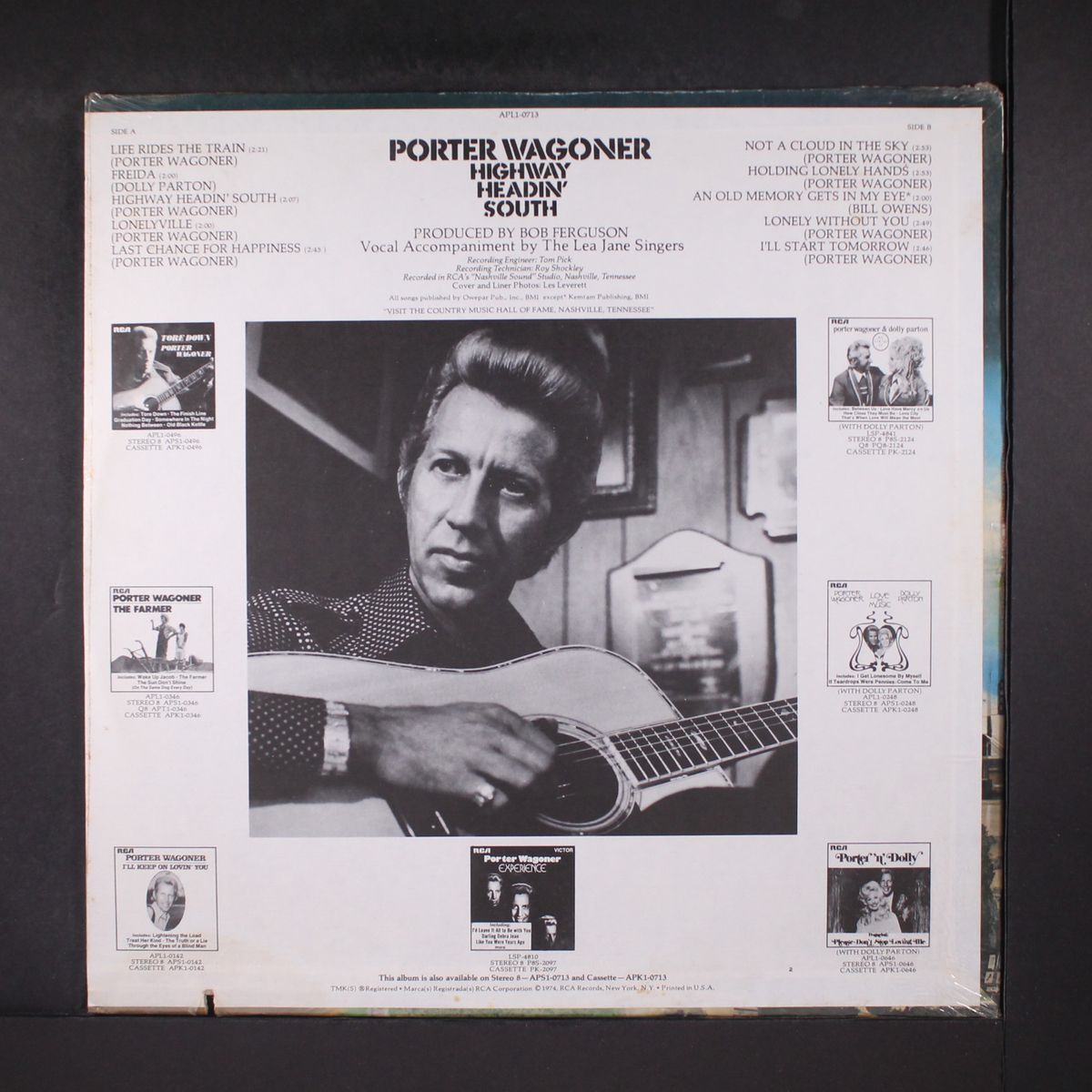 highway headin' south by PORTER WAGONER