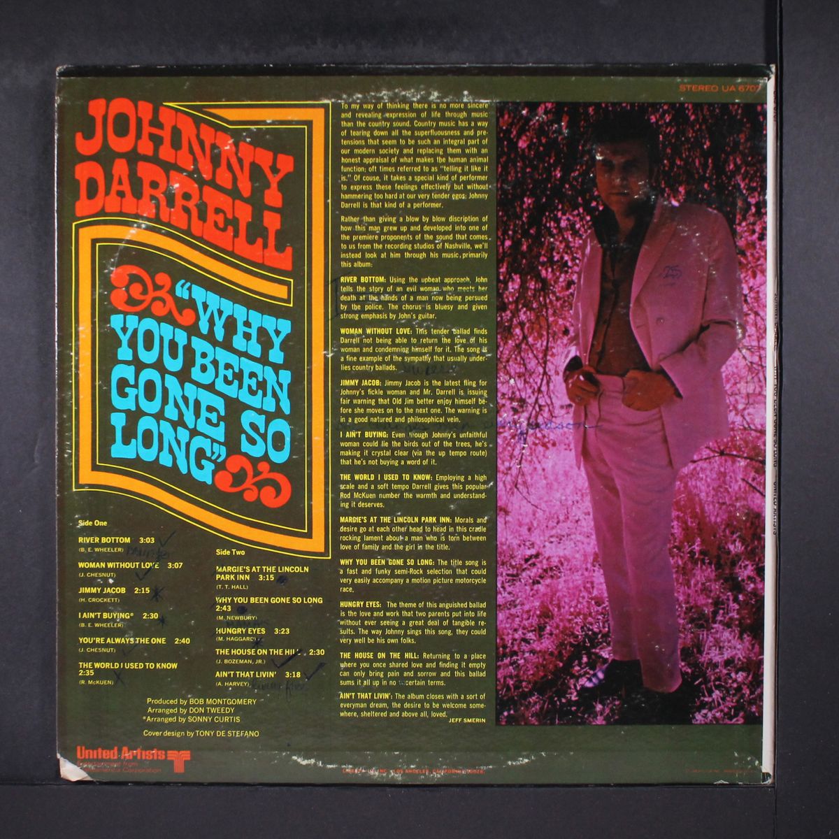 why you been gone so long by JOHNNY DARRELL