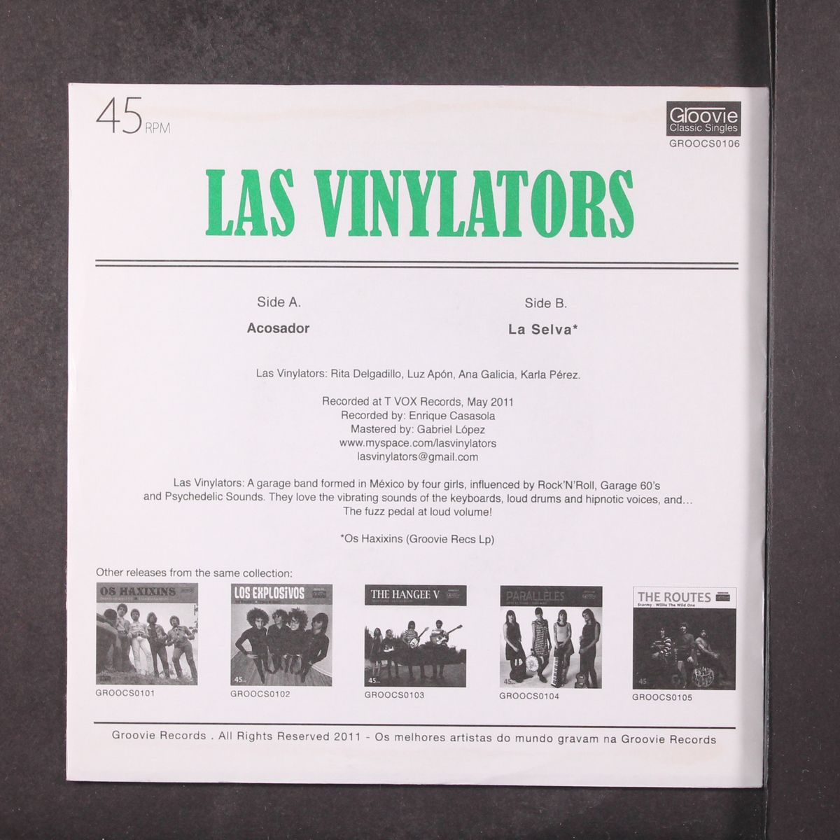 acosdor / la selva by LAS VINYLATORS