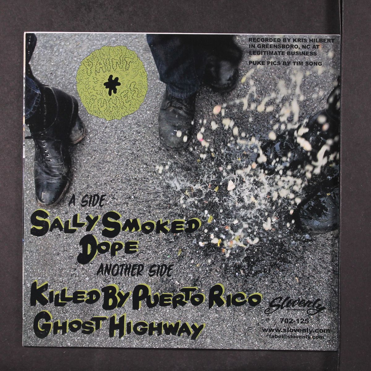 sally smoked dope / killed by puerto rico / ghost highway by PAINT FUMES