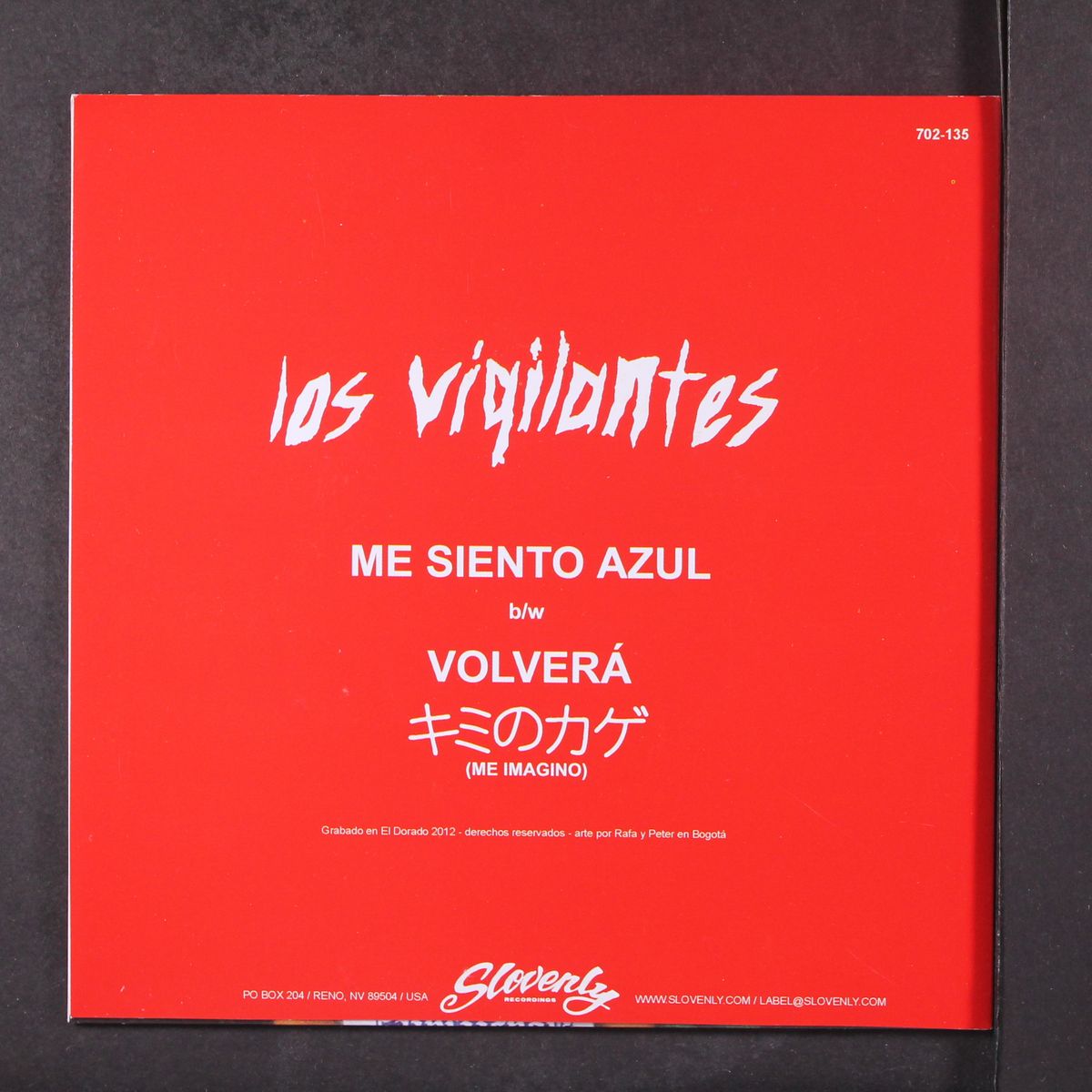 me siento azul / volvera by LOS VIGILANTES