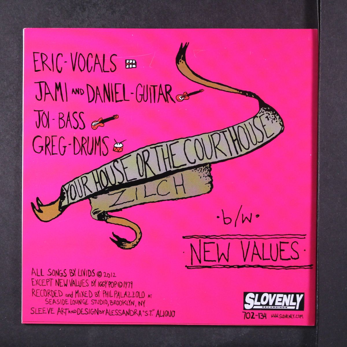 your house or the courthouse / zilch / new values by LIVIDS