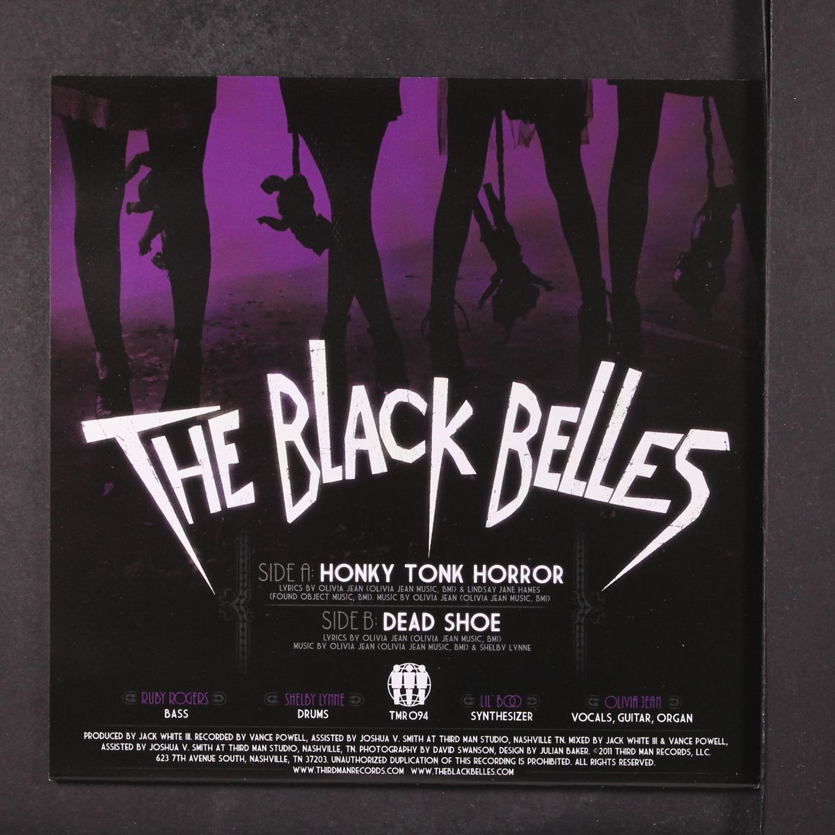 honky tonk horror / dead shoe by BLACK BELLES