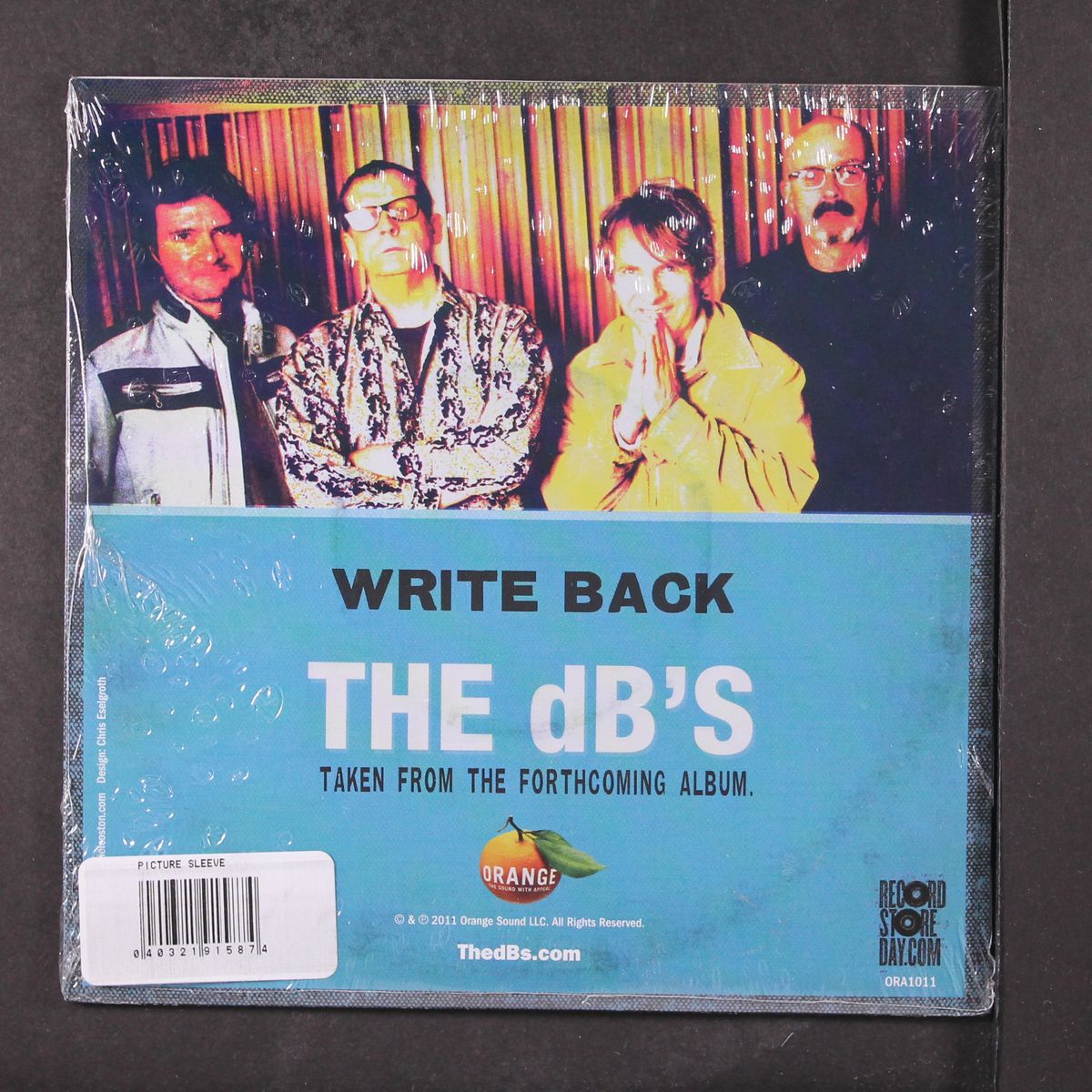 picture sleeve / write back by DB'S