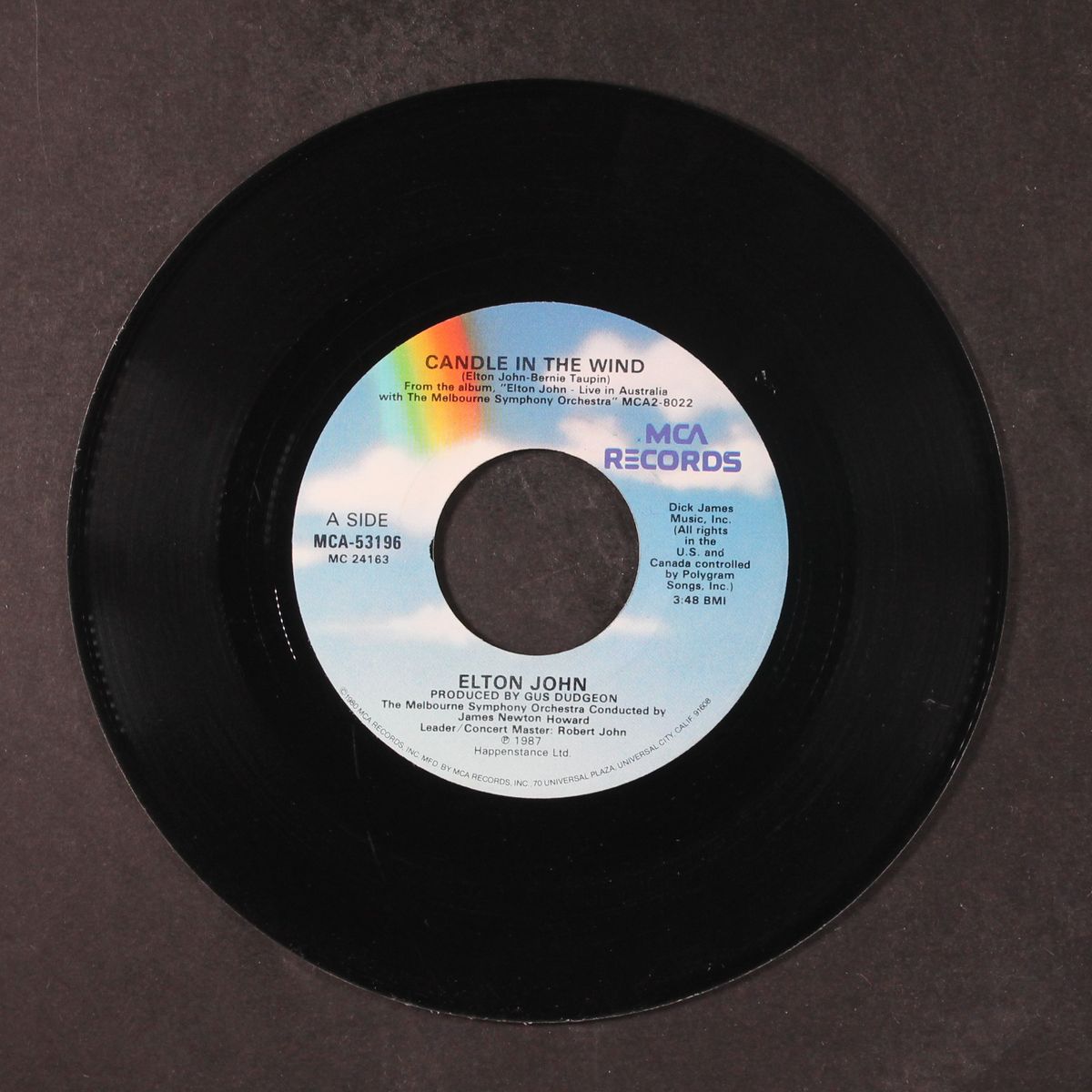 candle in the wind / sorry seems to be the hardest word by ELTON JOHN