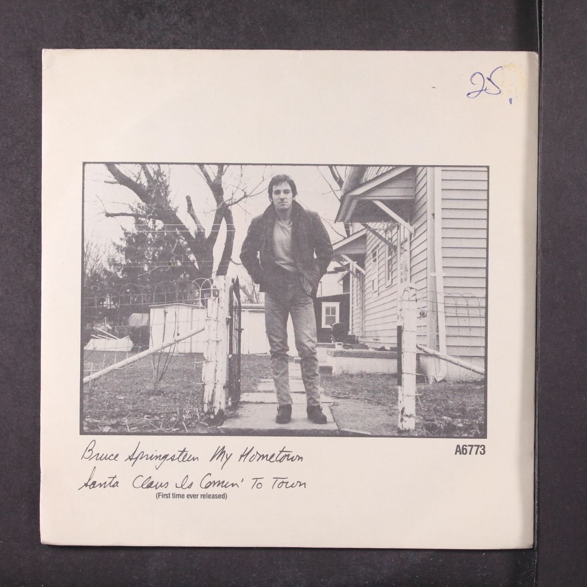 my hometown / santa claus is coming to town by BRUCE SPRINGSTEEN