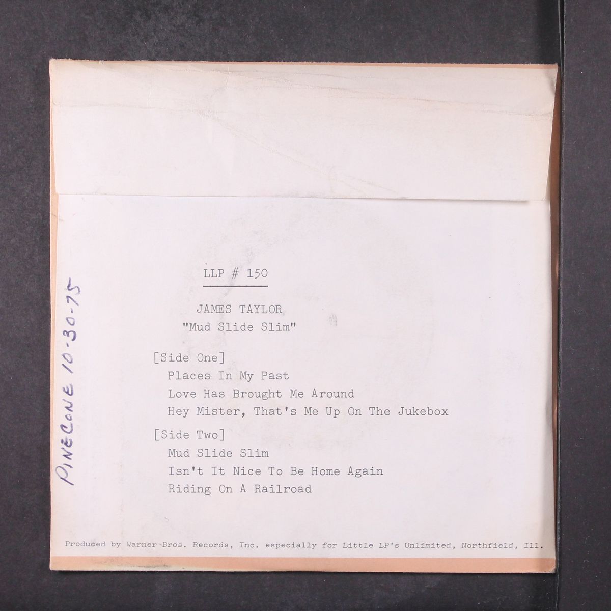 mud slide slim by JAMES TAYLOR