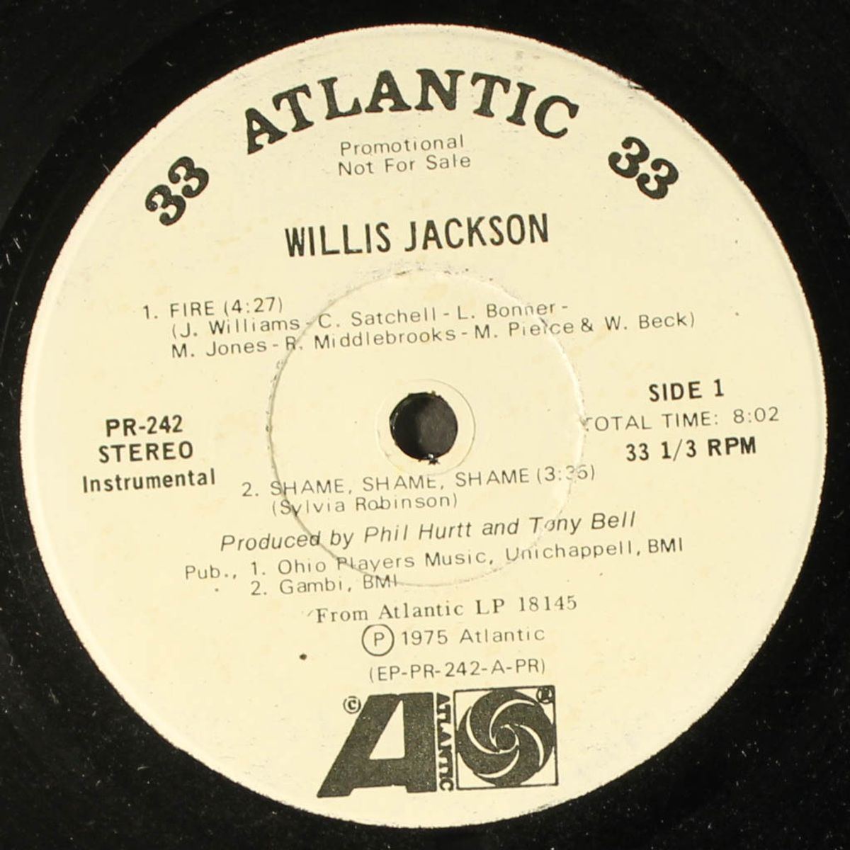 fire / +3 by WILLIS JACKSON