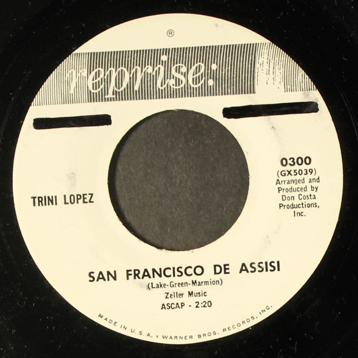 san francisco de assisi by TRINI LOPEZ