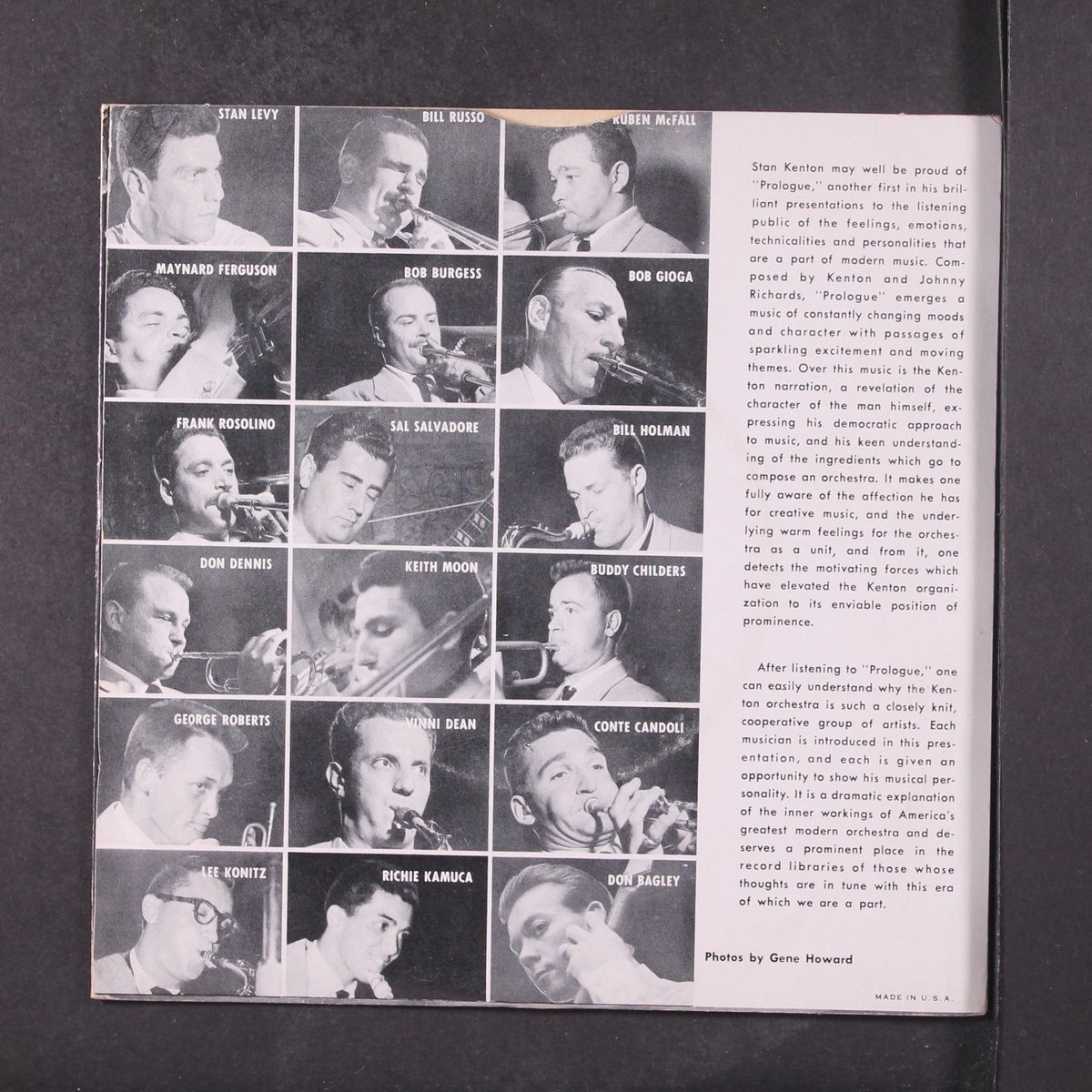 prologue by STAN KENTON