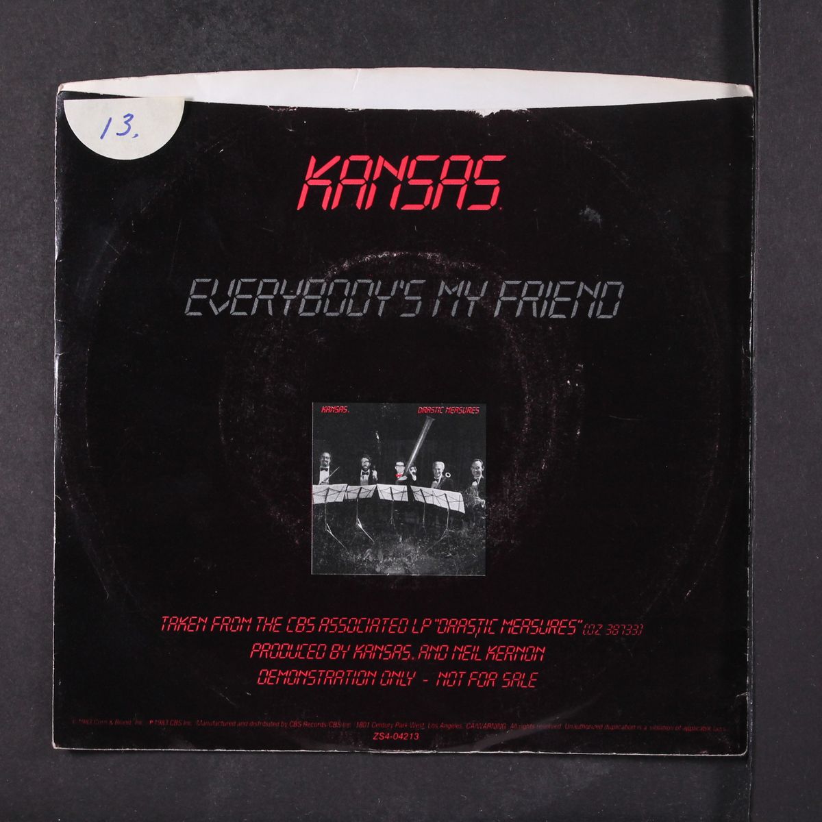 everybody's my friend by KANSAS