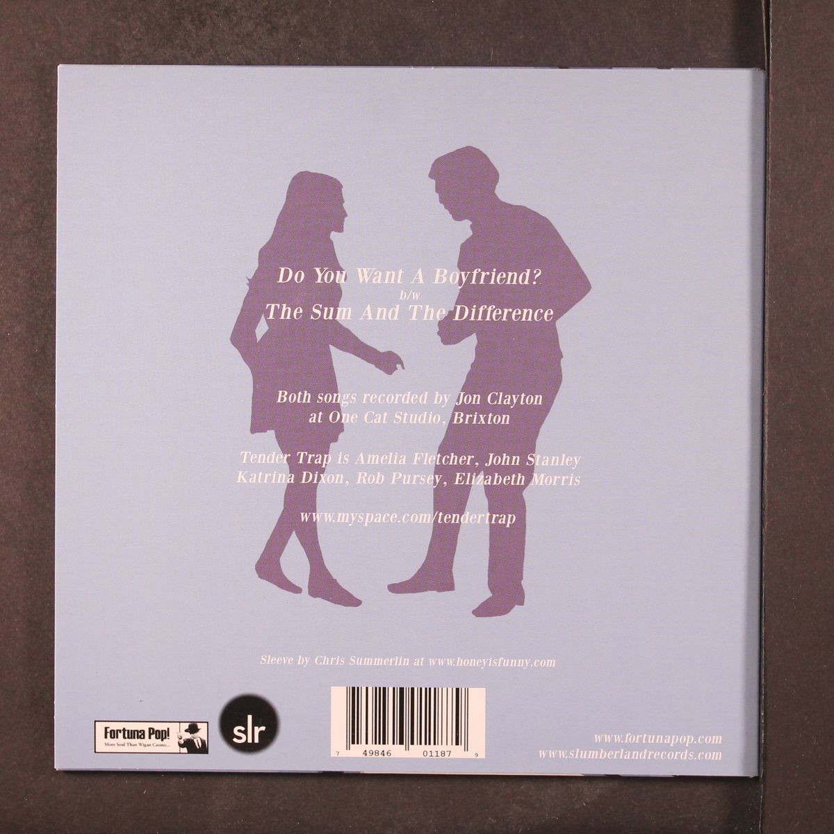 do you want a boyfriend? / the sum & the difference by TENDER TRAP