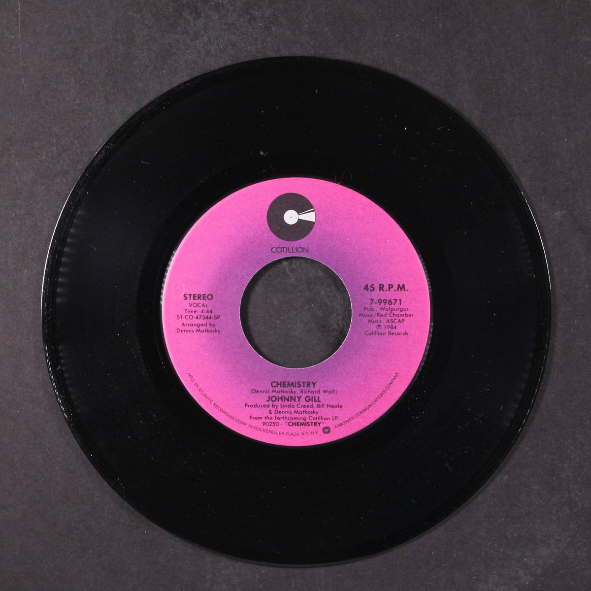 half crazy / chemistry by JOHNNY GILL