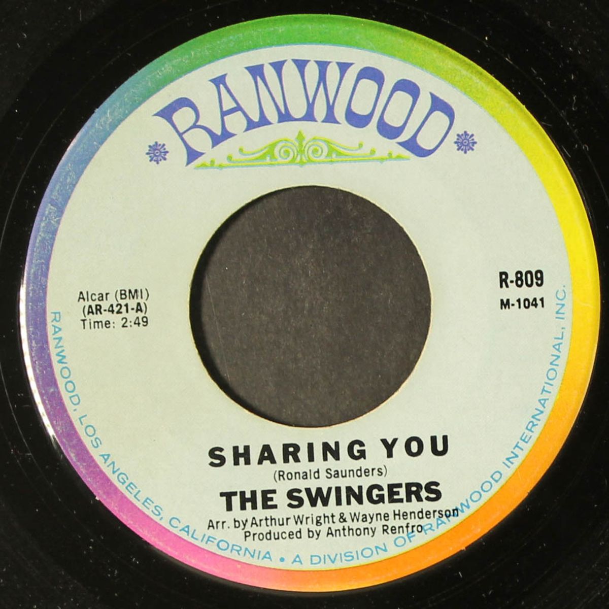the groove / sharing you by SWINGERS