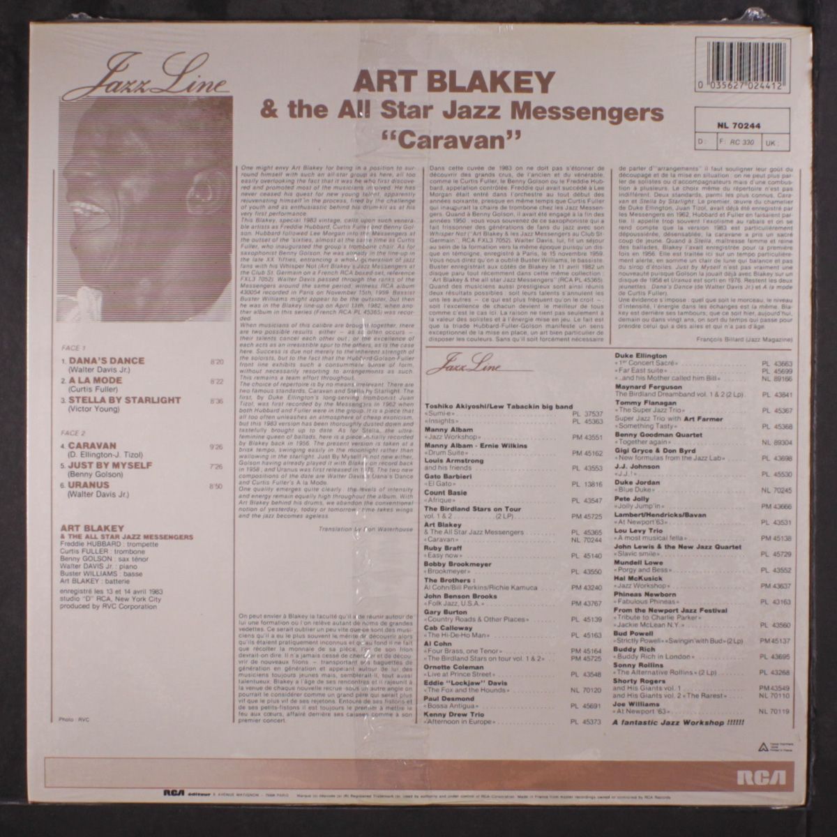 caravan by ART BLAKEY
