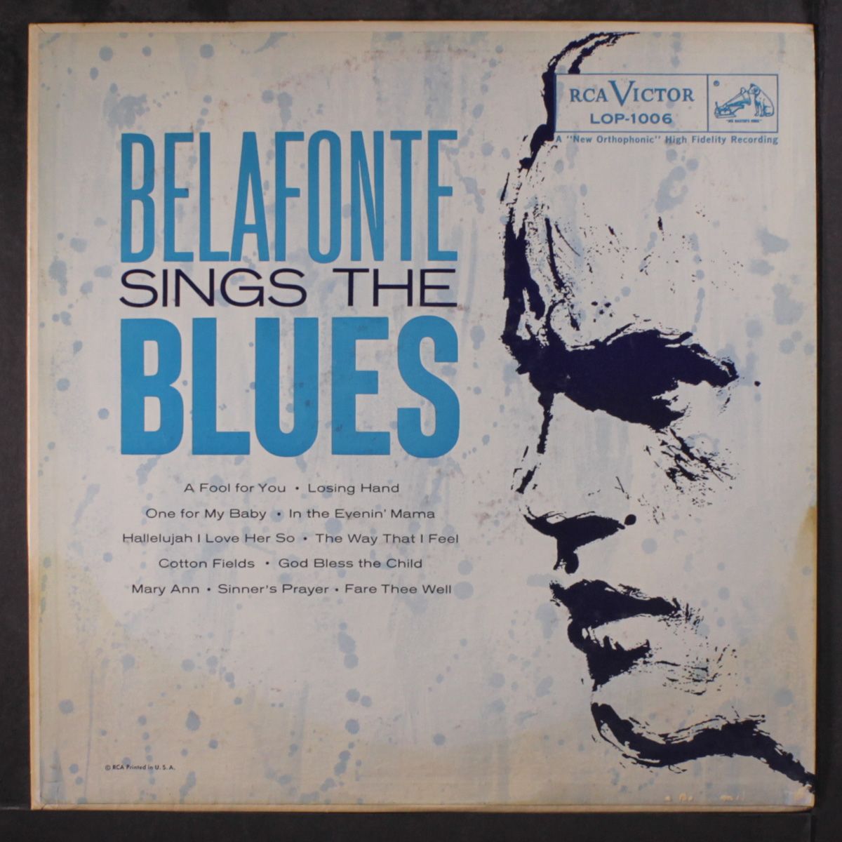 belafonte sings the blues by HARRY BELAFONTE