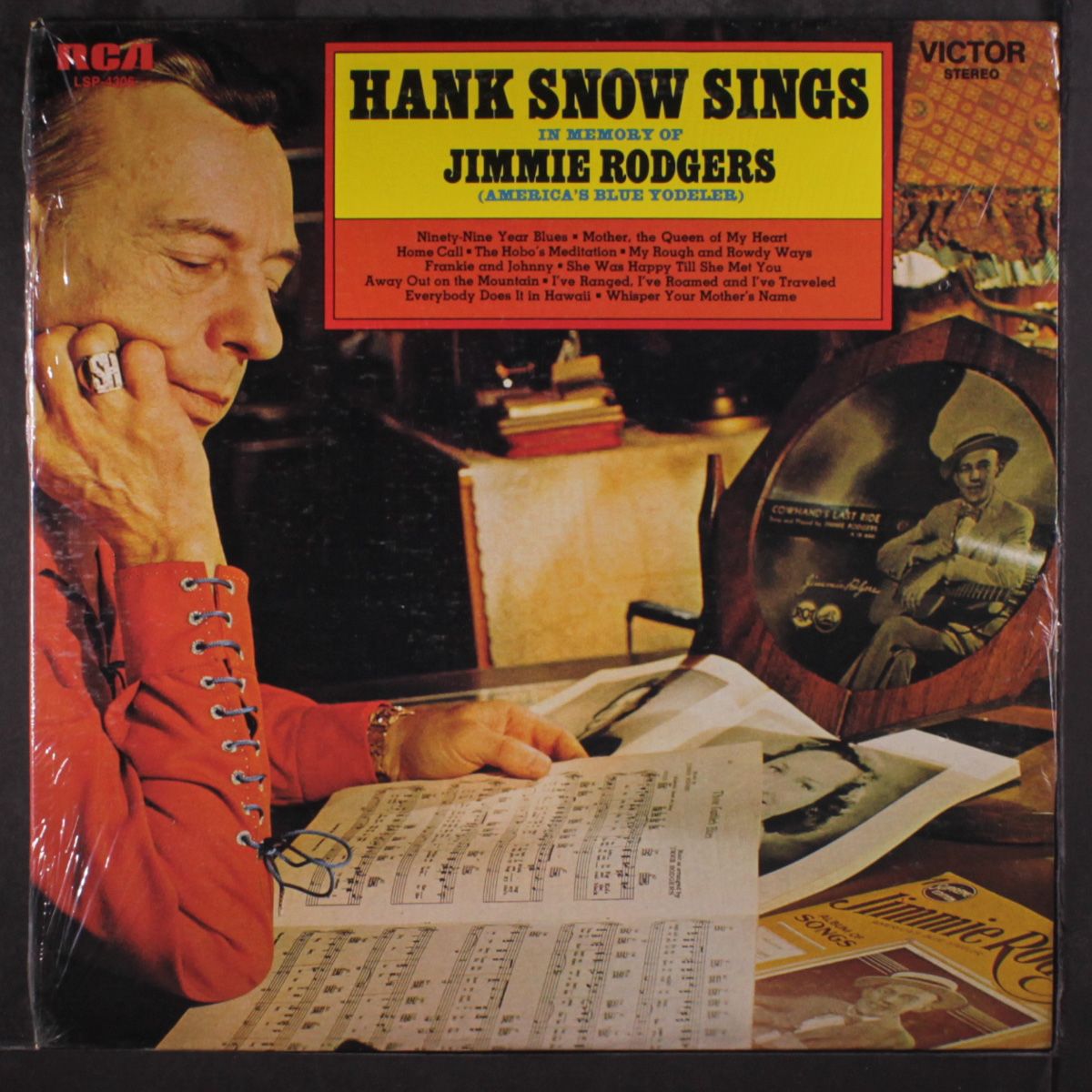 sings jimmie rodgers by HANK SNOW