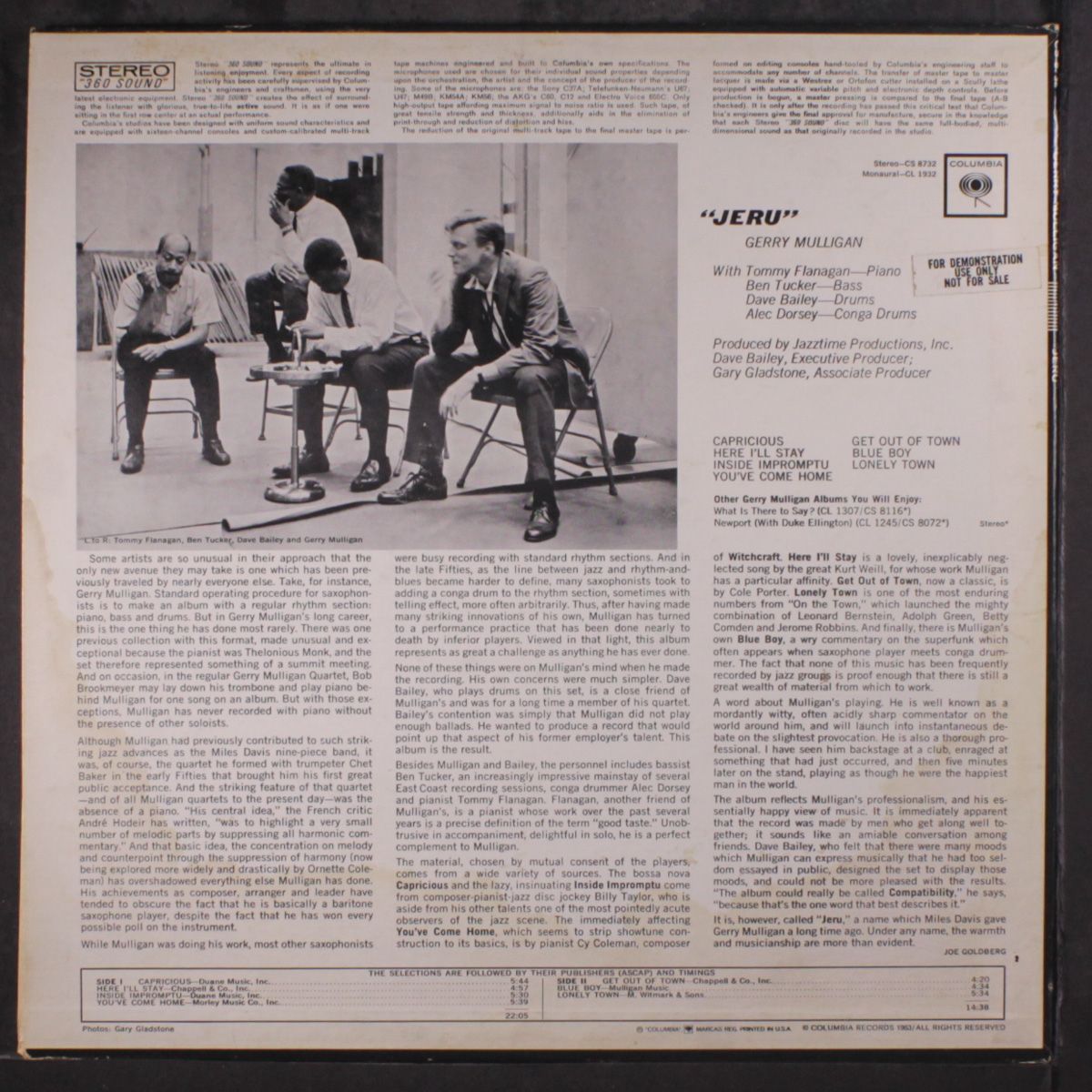 jeru by GERRY MULLIGAN
