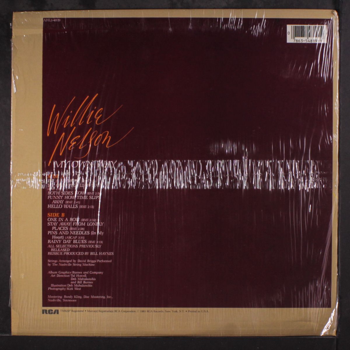 my own way by WILLIE NELSON