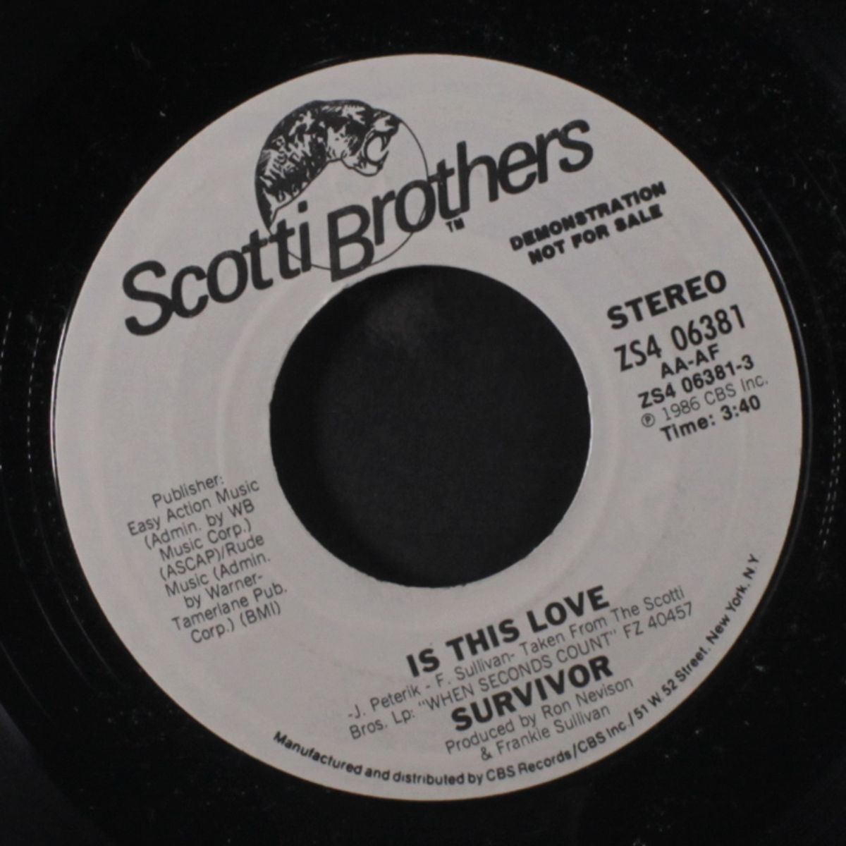 is this love / same by SURVIVOR