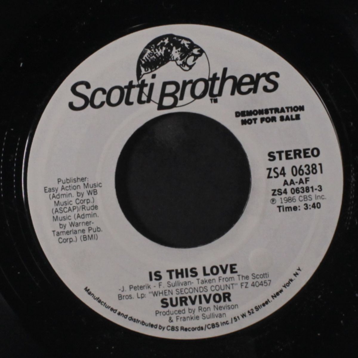 is this love / same by SURVIVOR