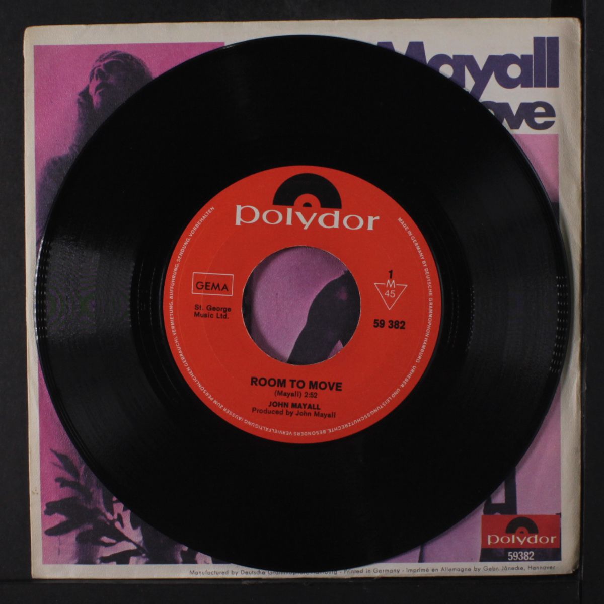 room to move / saw mill gulch road by JOHN MAYALL