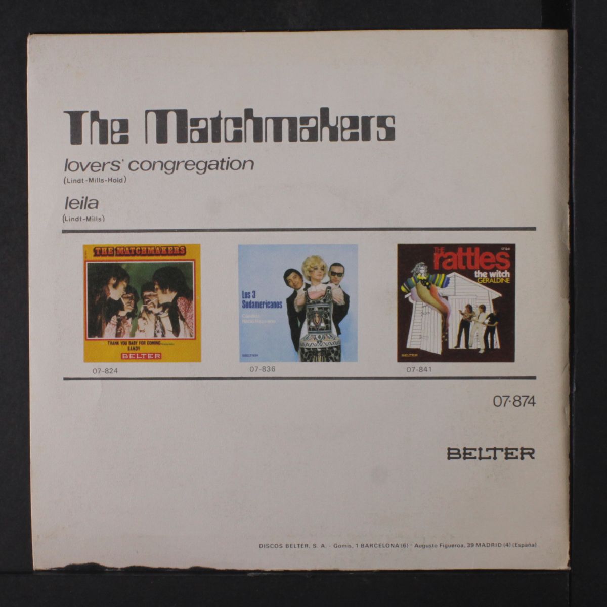lover's congregation / leila by MATCHMAKERS