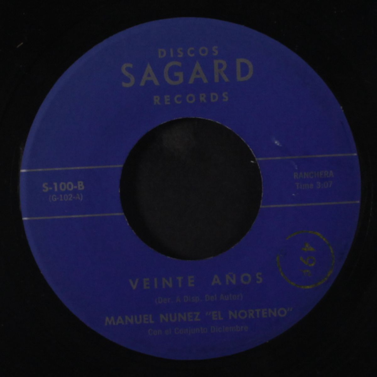 sentencia cumplida / veinte anos by MANUEL NUNEZ "EL NORTENO"