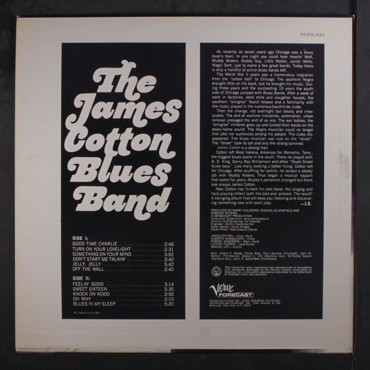 james cotton blues band by JAMES COTTON