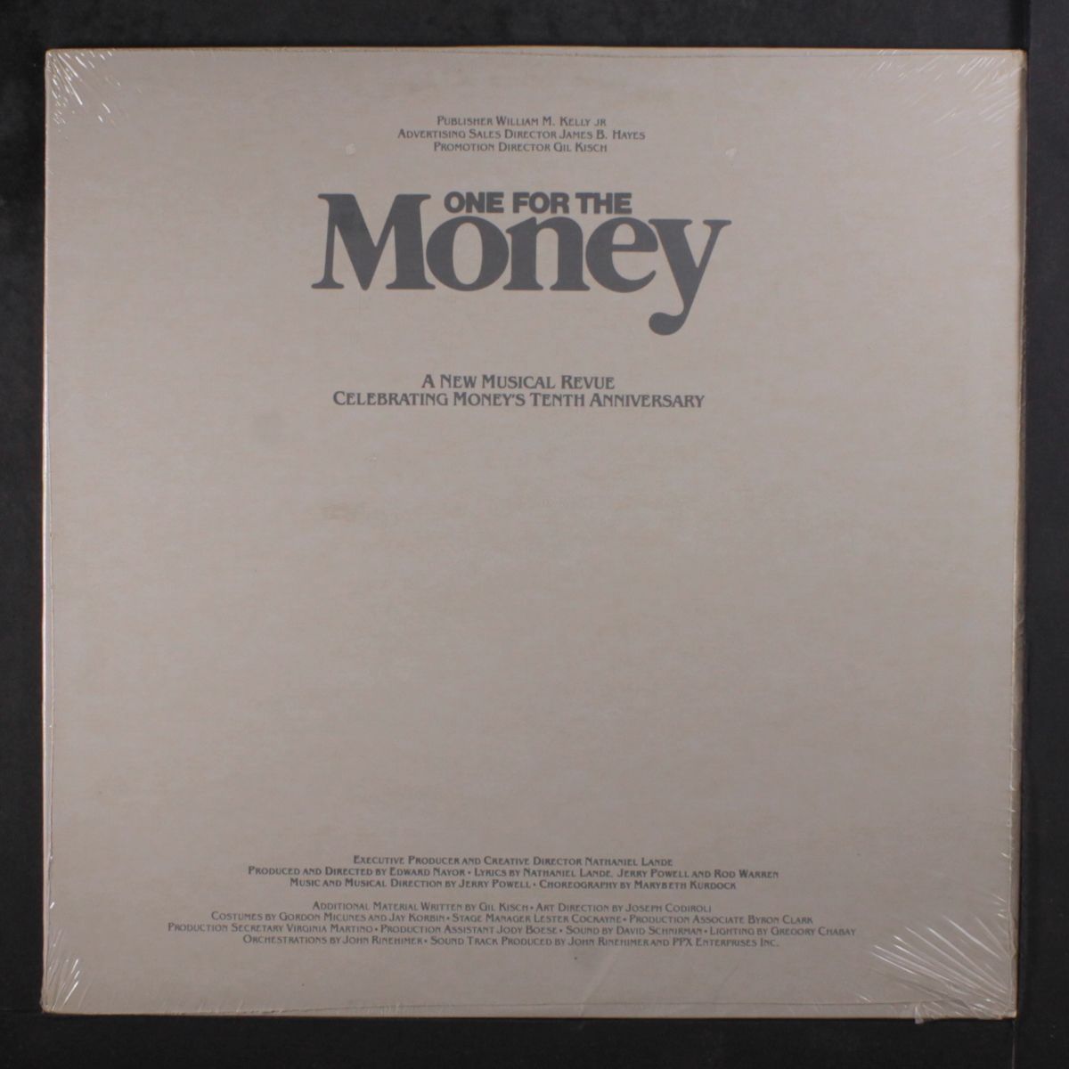one for the money by ORIGINAL CAST