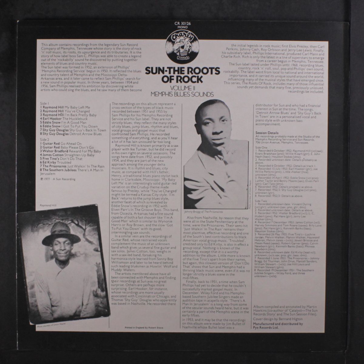 sun - the roots of rock, vol. 2: memphis blues sounds by VARIOUS
