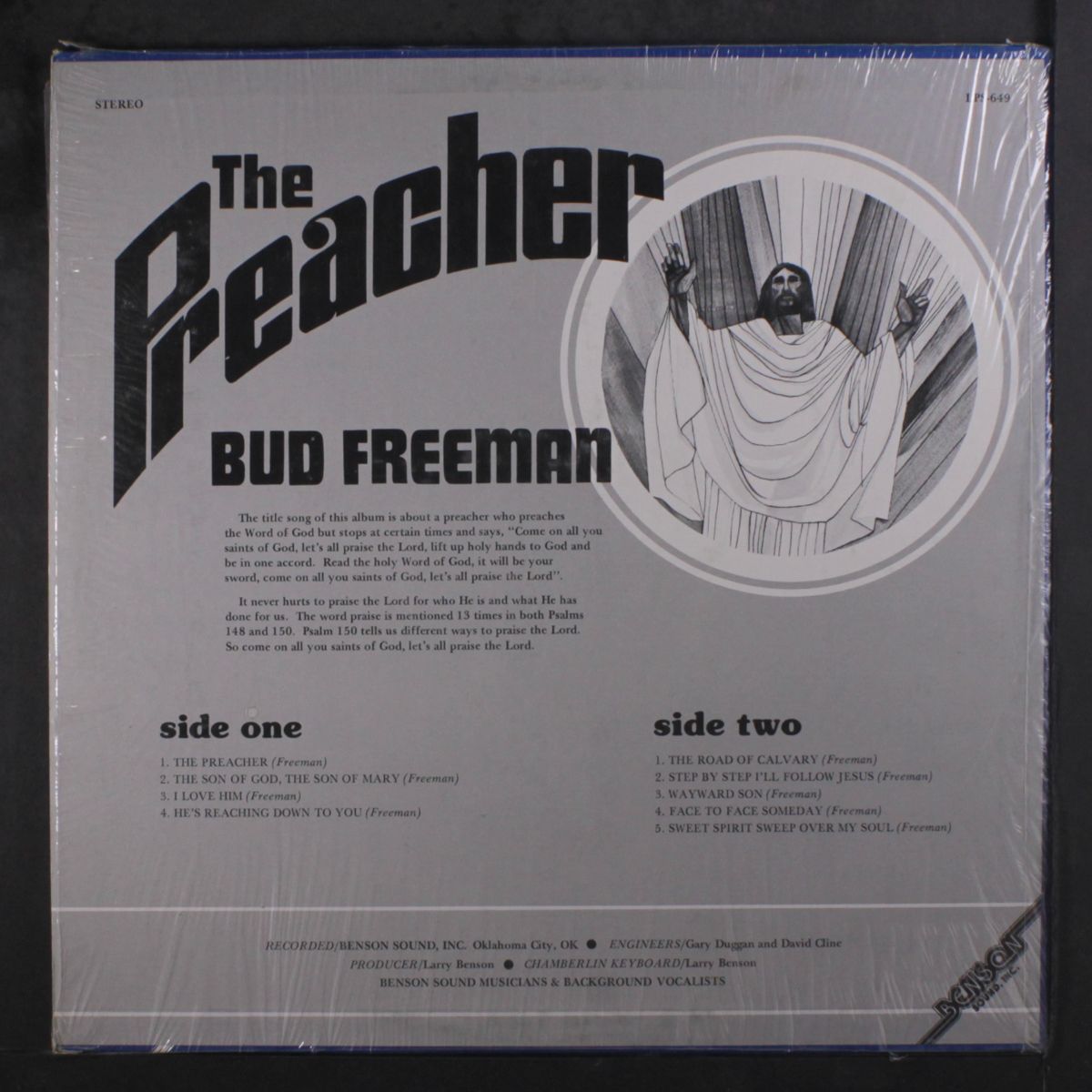 the preacher by BUD FREEMAN