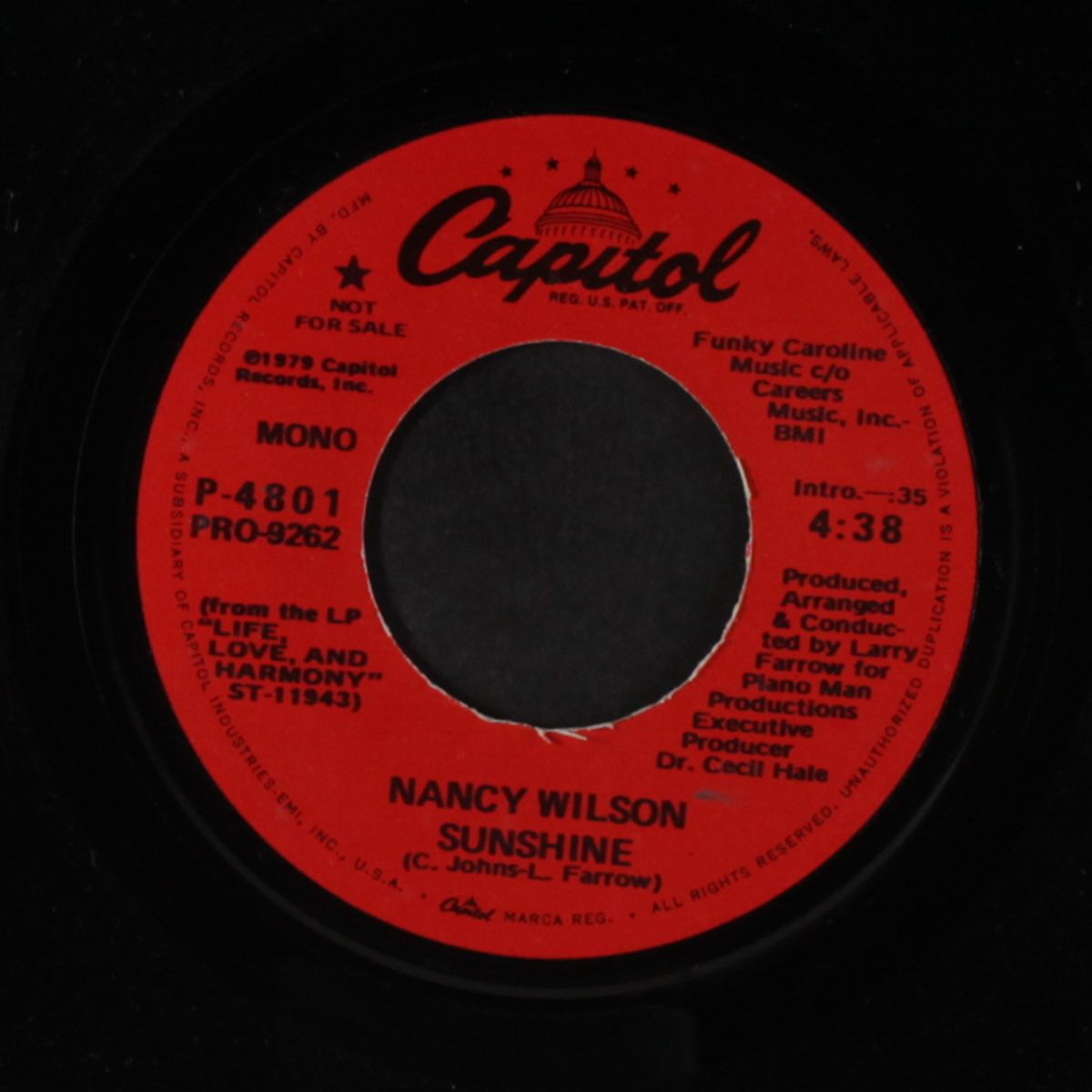 sunshine / mono by NANCY WILSON