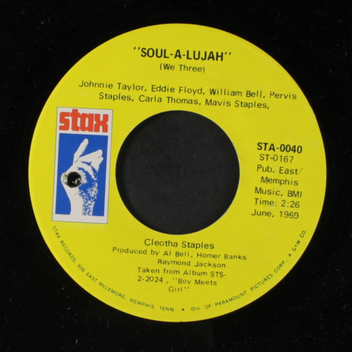 soul-a-lujah / instro by JOHNNIE TAYLOR, EDDIE FLOYD, ETC
