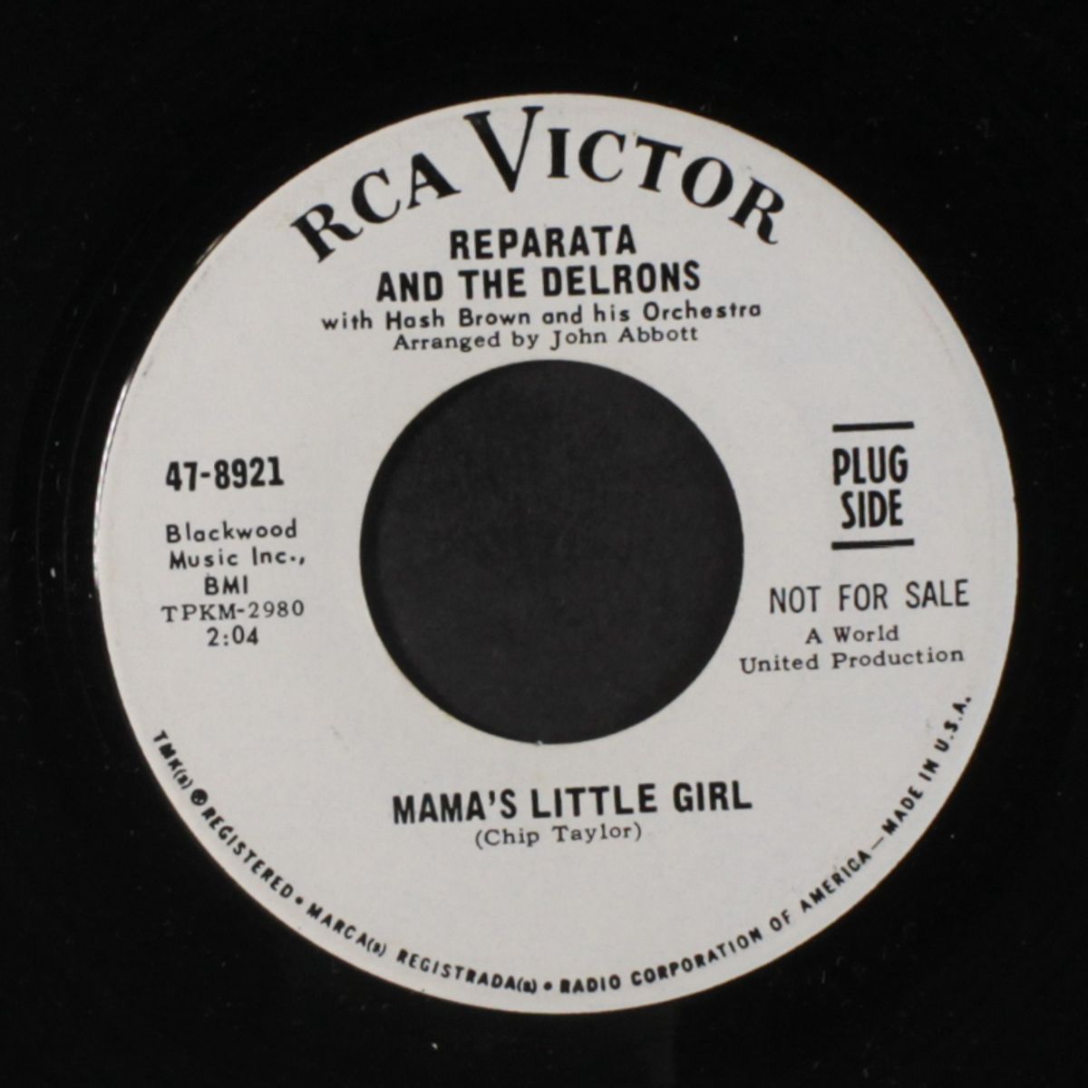 he don't want you / mama's little girl by REPARATA & DELRONS