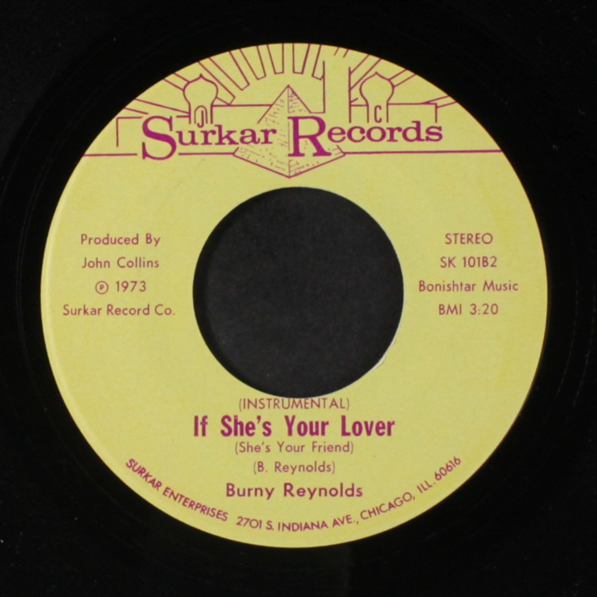 if she's your lover / instro by BURNY REYNOLDS