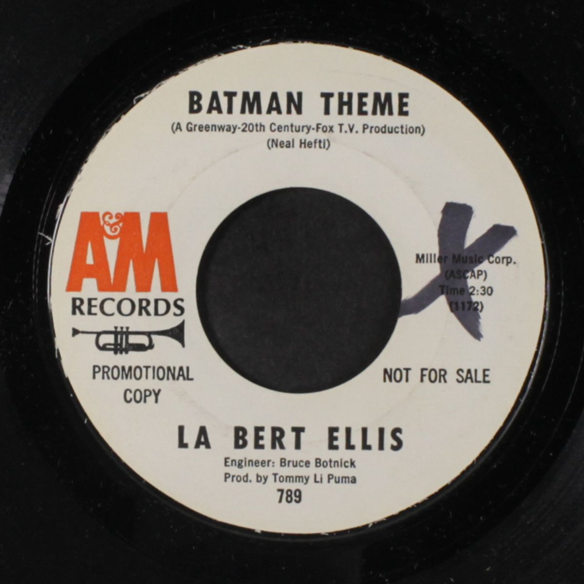 batman theme / dancing in the streets by LA BERT ELLIS