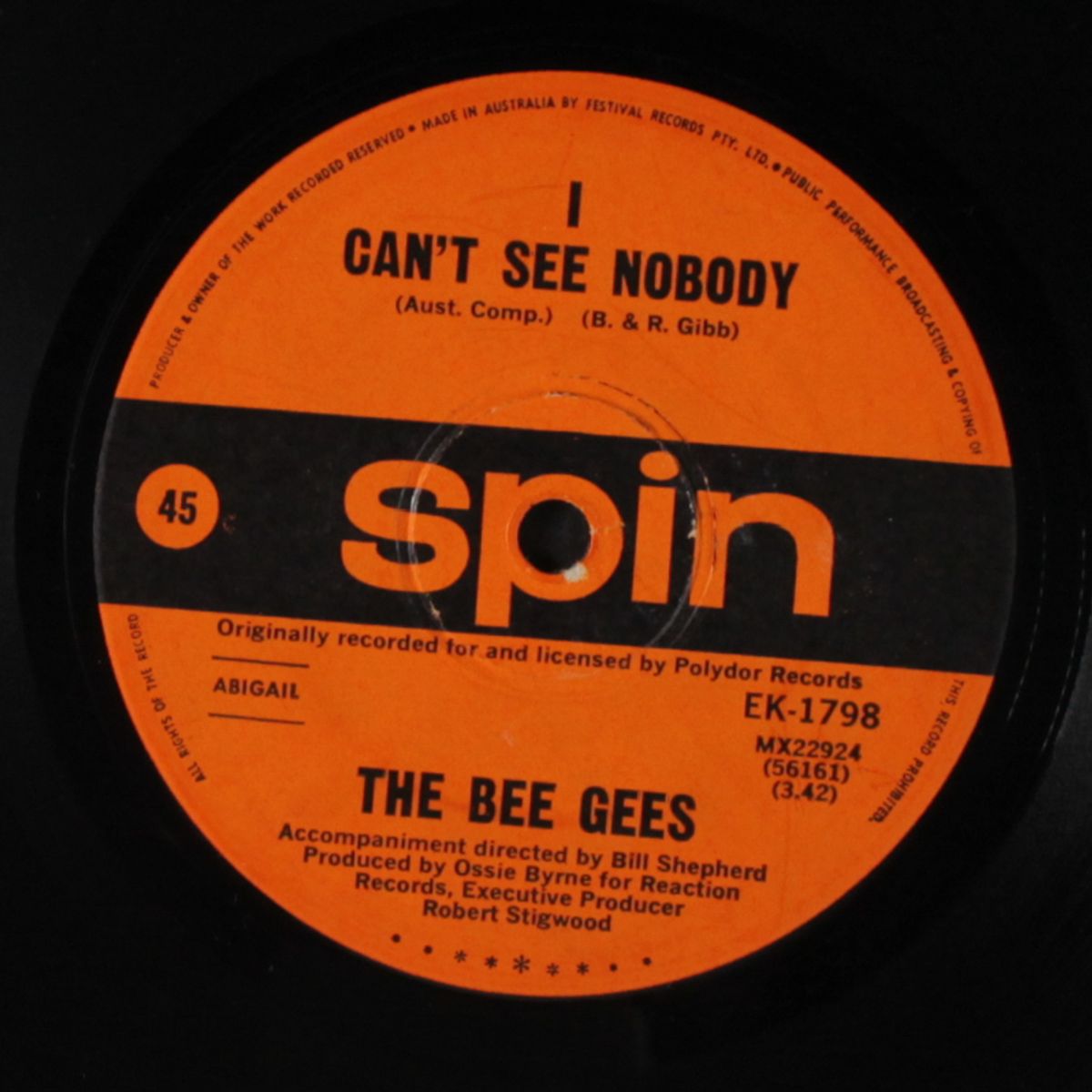 new york mining disaster 1941 / i can't see nobody by BEE GEES