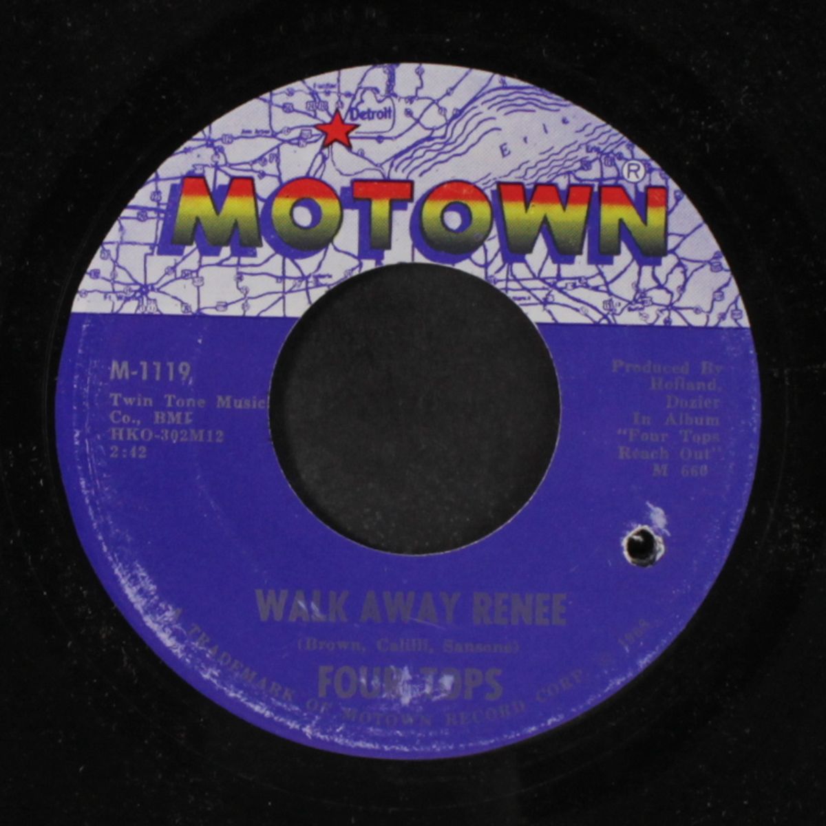 walk away renee / your love is wonderful by FOUR TOPS